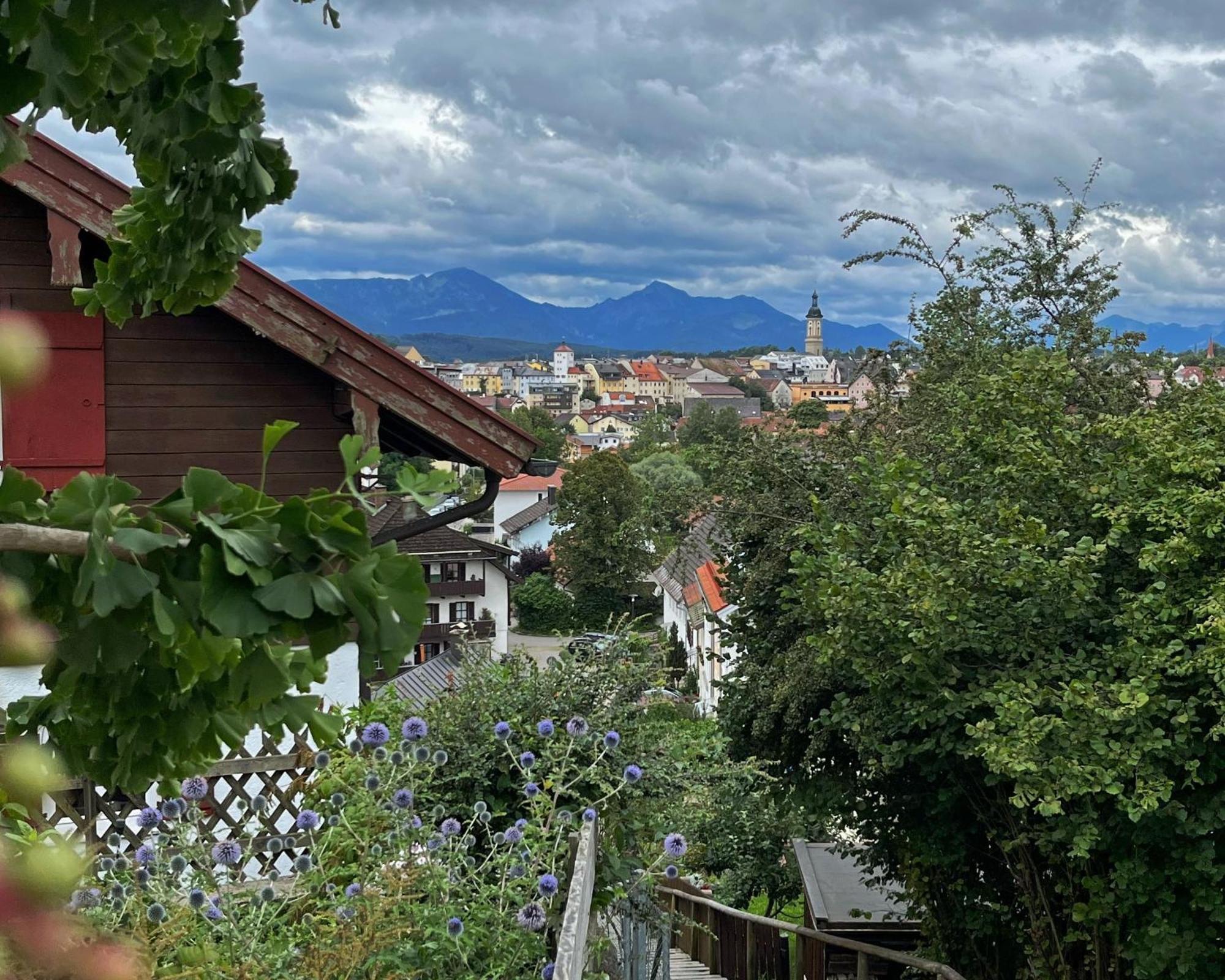 Ferienwohnung Gartenglueck Траунштайн Экстерьер фото